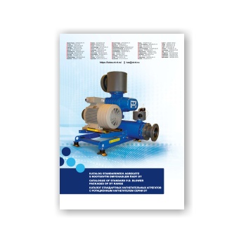 Rotary blowers of the DT series. Catalog. manufacturer lutos